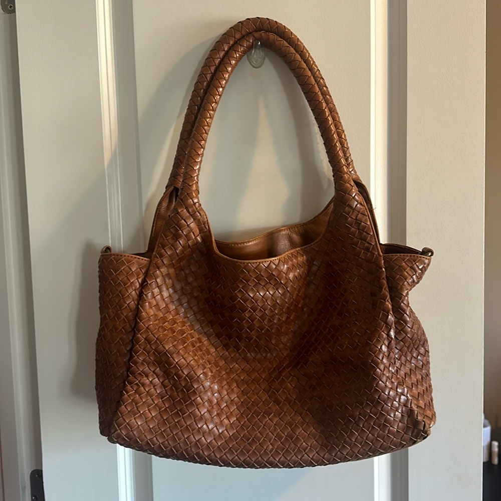 Genuine Leather Shoulder Purse